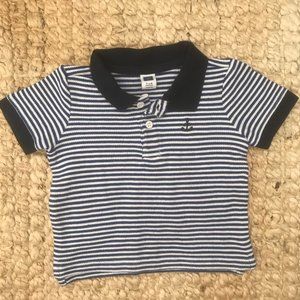 Janie and Jack Baby Boy Striped Polo